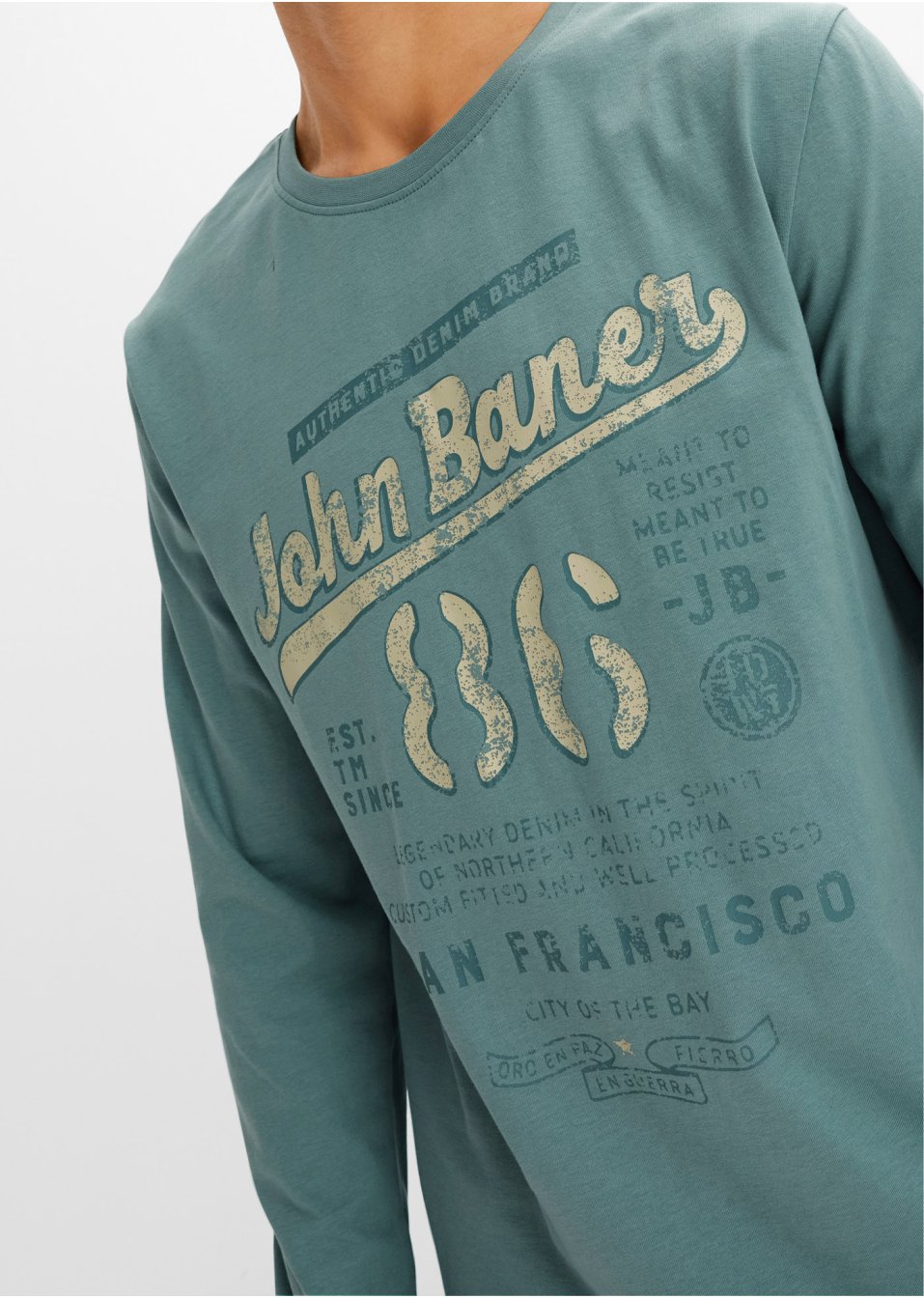 T-shirt manches longues en coton