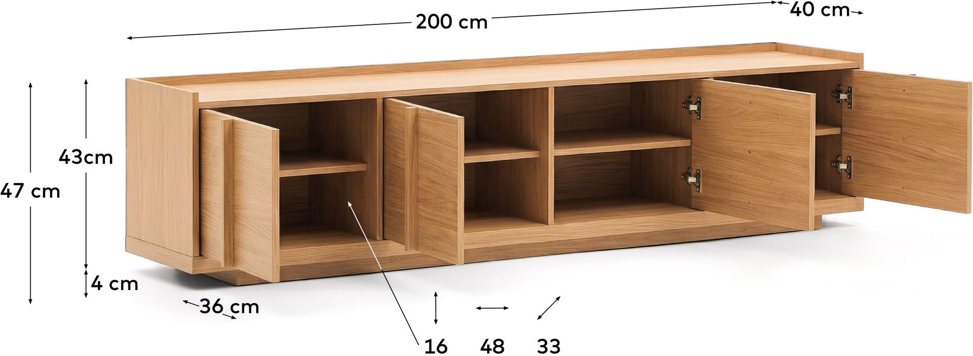 Kave Home   Onix Tv-meubel