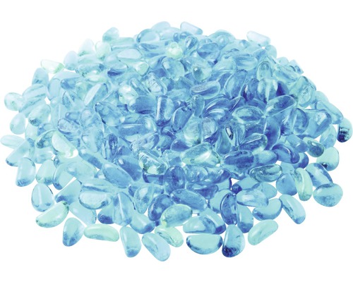 Glasstenen Vetro Azzurro 5-10 mm 5 kg