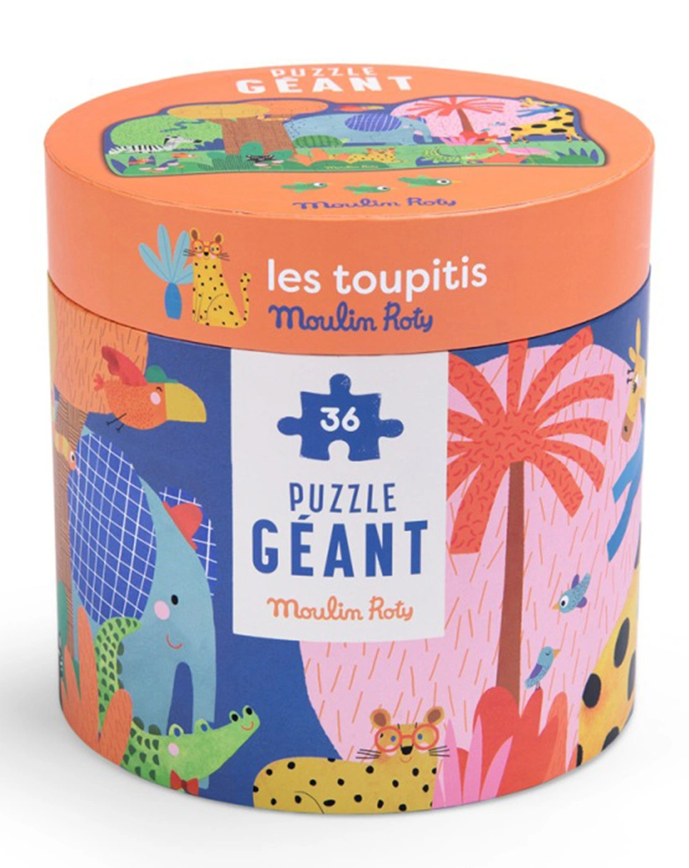 Puzzle TIERE 36-teilig in bunt