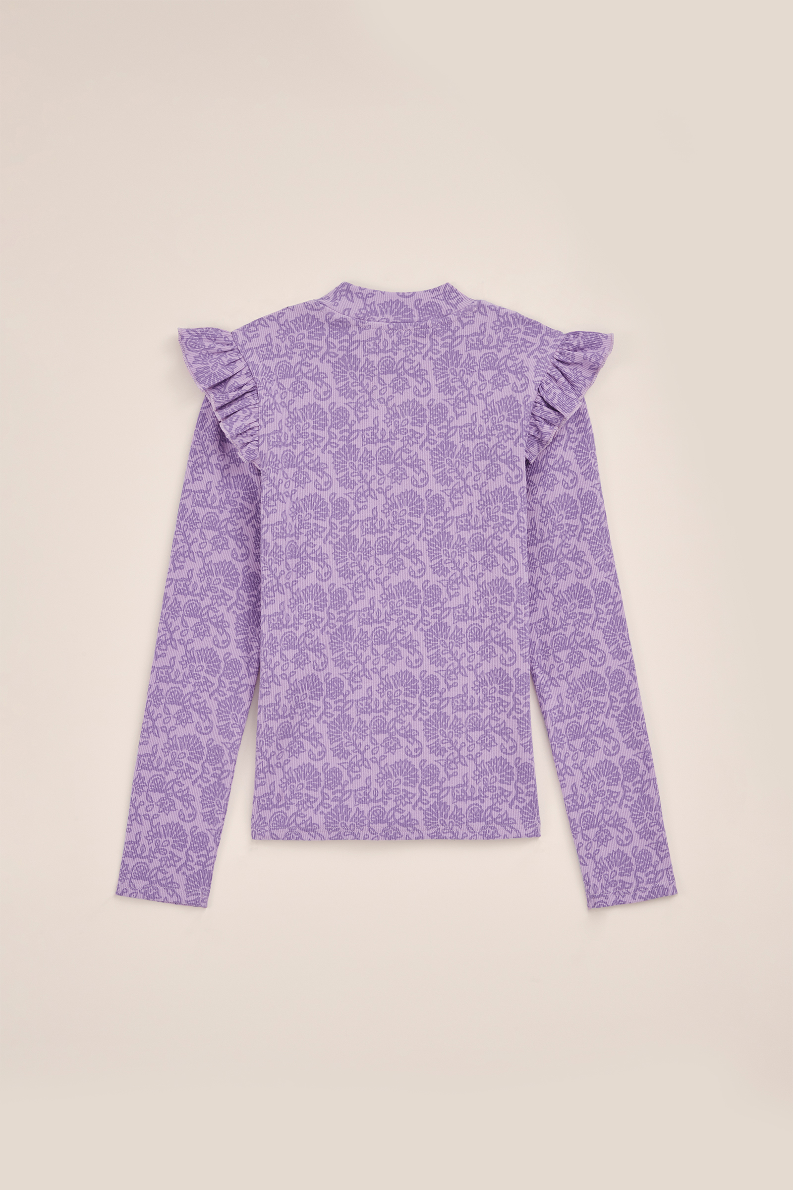 Meisjes T-shirt met dessin WE Fashion Lila