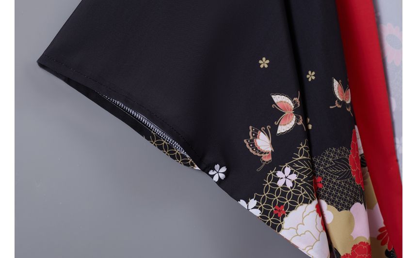 Esquerada - Kimono-jasje met bloemen