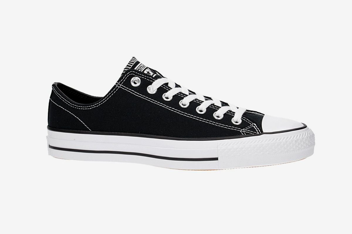 Converse CONS Chuck Taylor All Star Pro Ox Schuh (black black white white)
