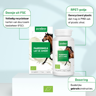 Purasana Paardenmelk Capsules 90VCP