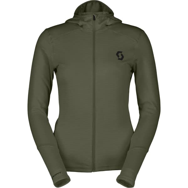 Veste polaire SCOTT DEFINED LIGHT W'S HOODY DOUGLAS GREEN