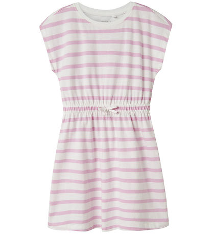 Name It Kleid - Noos - NkfMie - Pink Frosting/Y/D Streifen