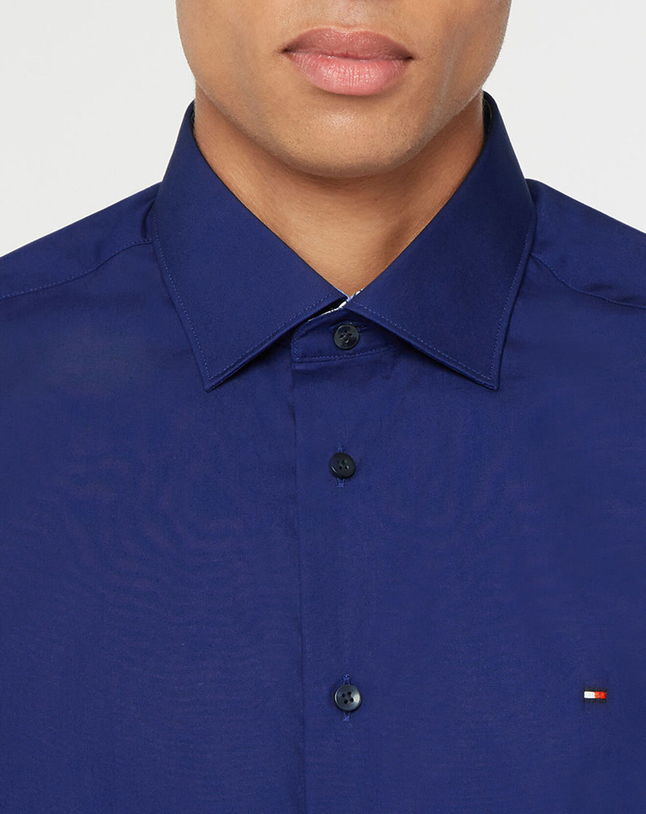 Tommy Hilfiger Chemise Regular Pop bleu marine