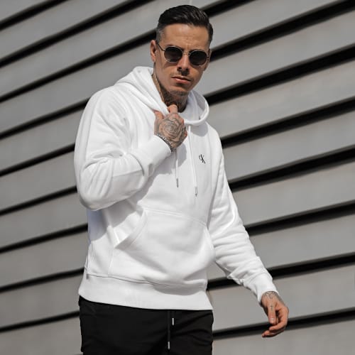 Sweat Capuche 5713 Blanc