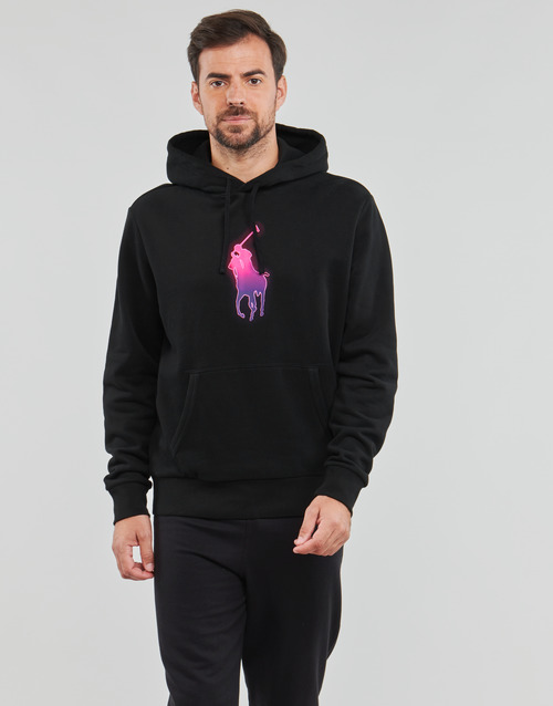 Polo Ralph Lauren - SWEATSHIRT DEMI-ZIP EN MOLLETON Negro