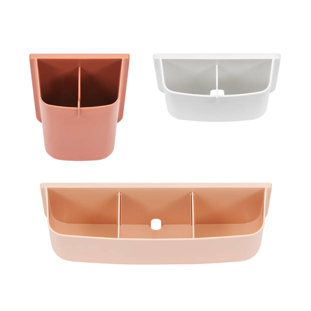 Wall organizer Morgan family set - rood