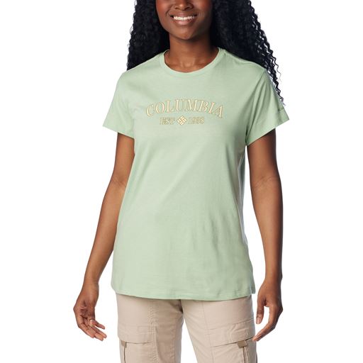 Columbia Trek™ SS Graphic T-shirt, Sage Leaf, XS