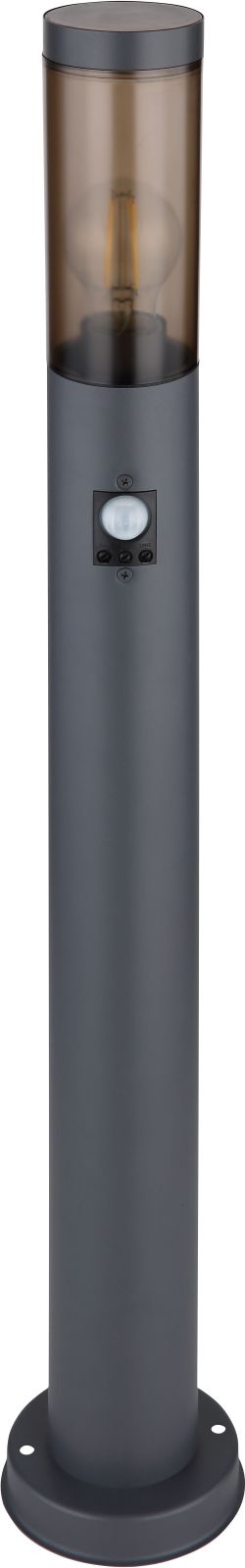 Außenleuchte - anthrazit - Bewegungssensor - 80 cm