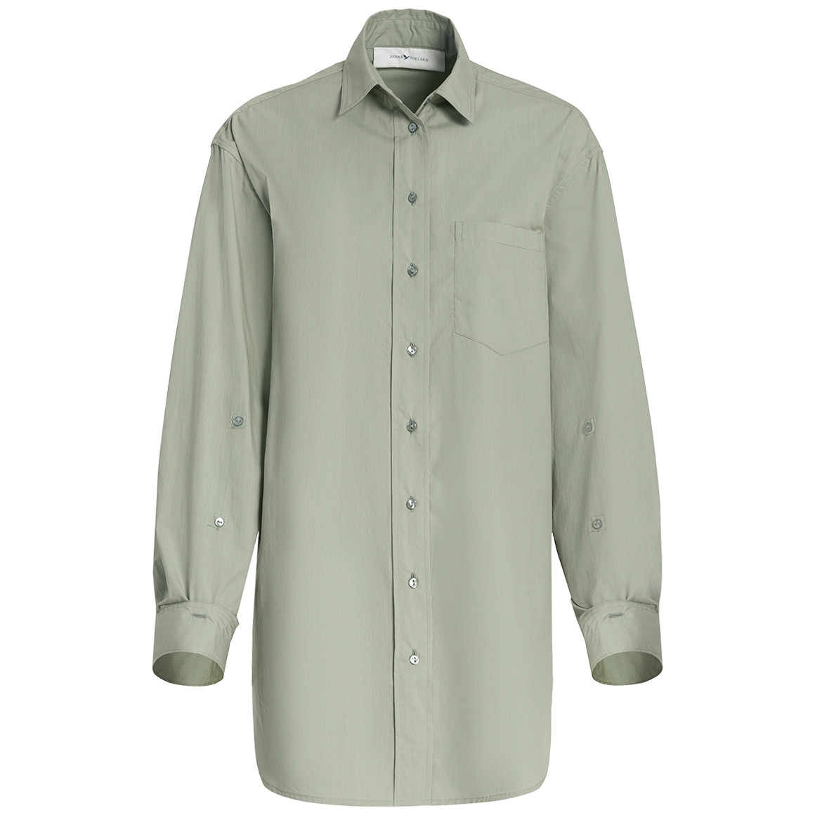 Jonas Nielsen Damen Bluse mit Tasche helloliv