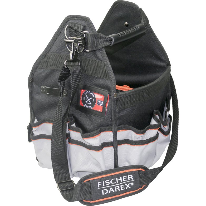 Sacoche à outils textile 11l Fischer Darex - 19 x 19 x 39cm