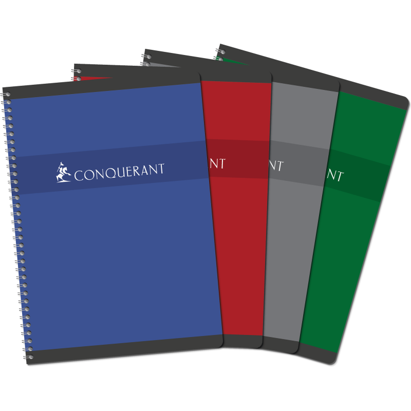 Cahier Conquerant 7 Integrale 210X297 180P 60G Q5/5 Assorti