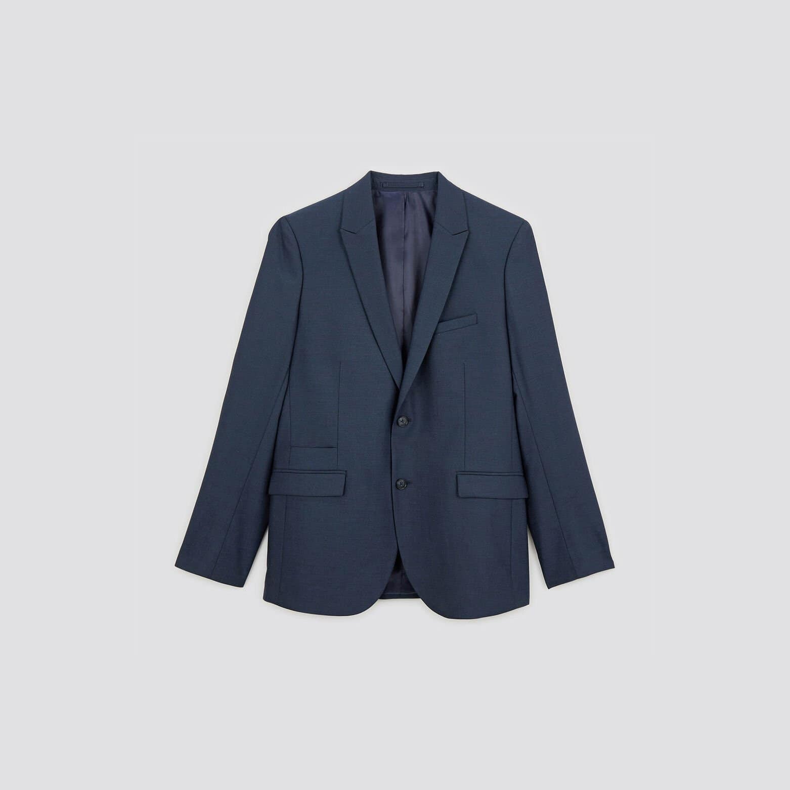 Veste de costume regular Bleu moyen