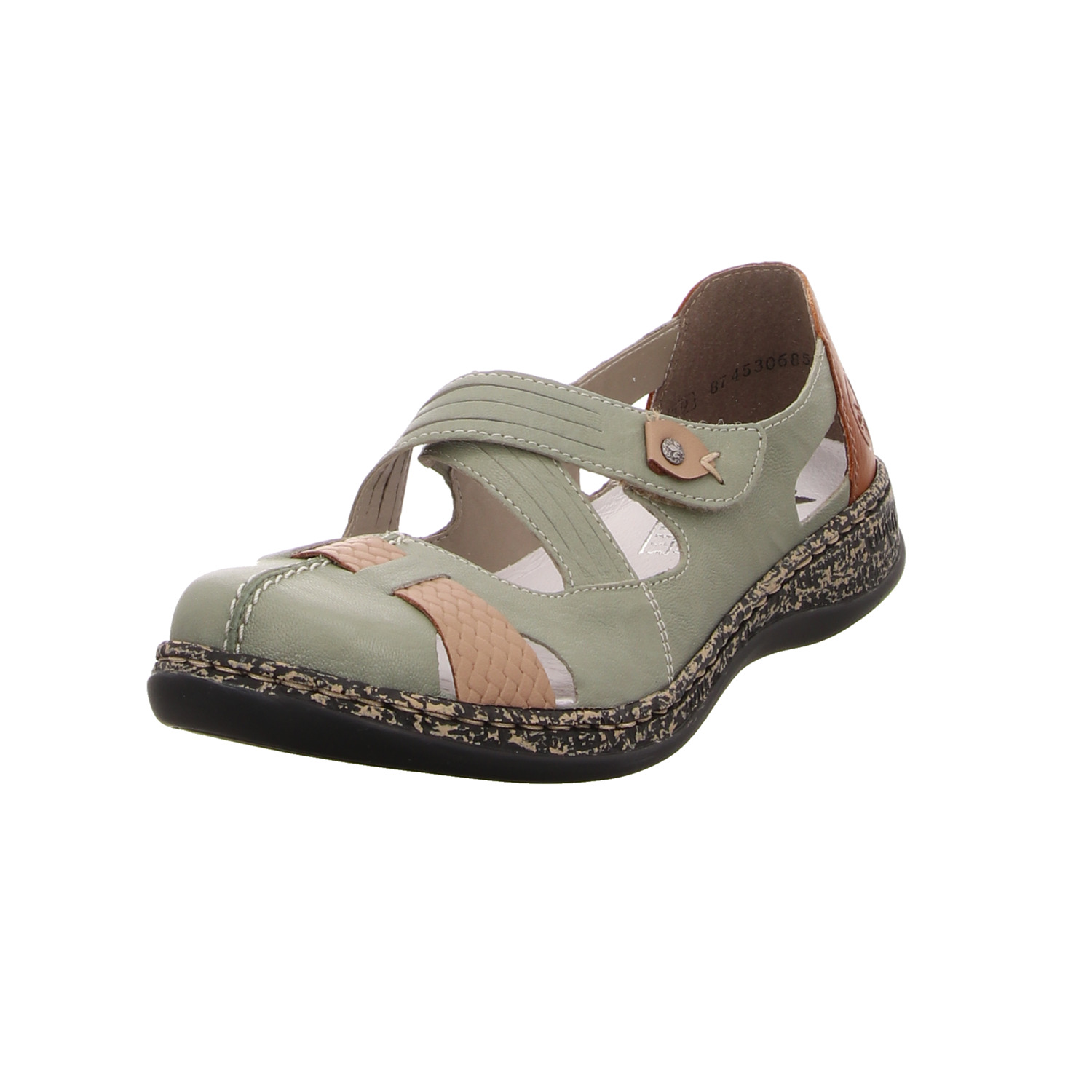 Rieker Slipper grün