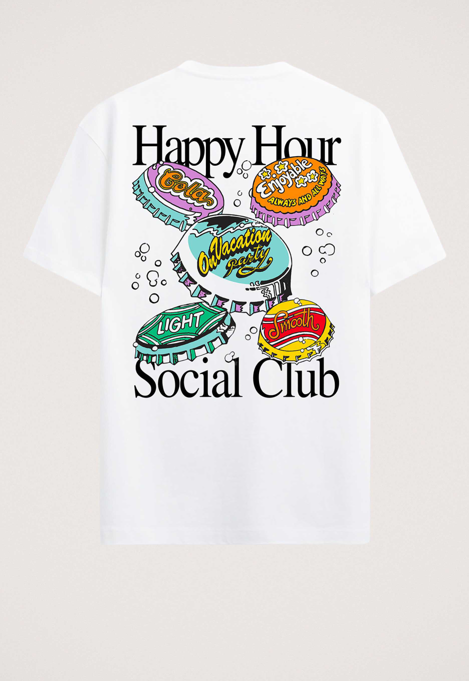 On Vacation Happy Hour Social Club T-shirt