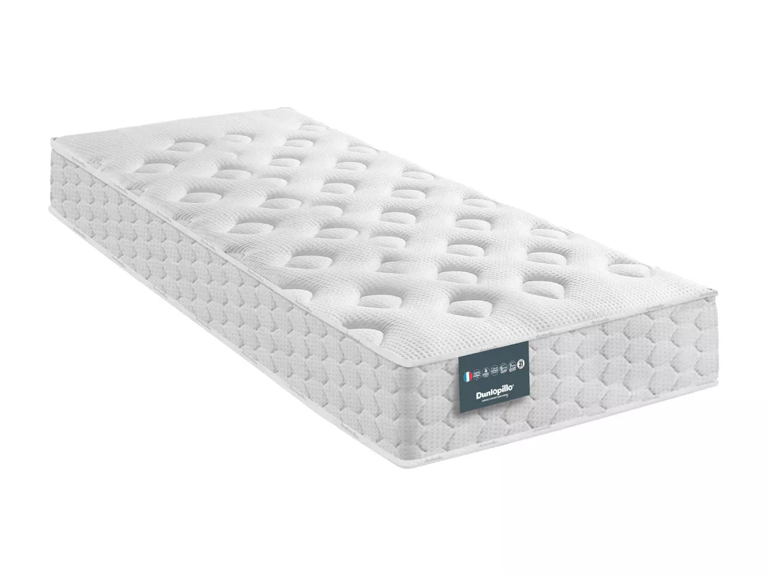 Matelas Dunlopillo mousse mémoire Aérial® moelleux 21cm NARCISSE 90x190