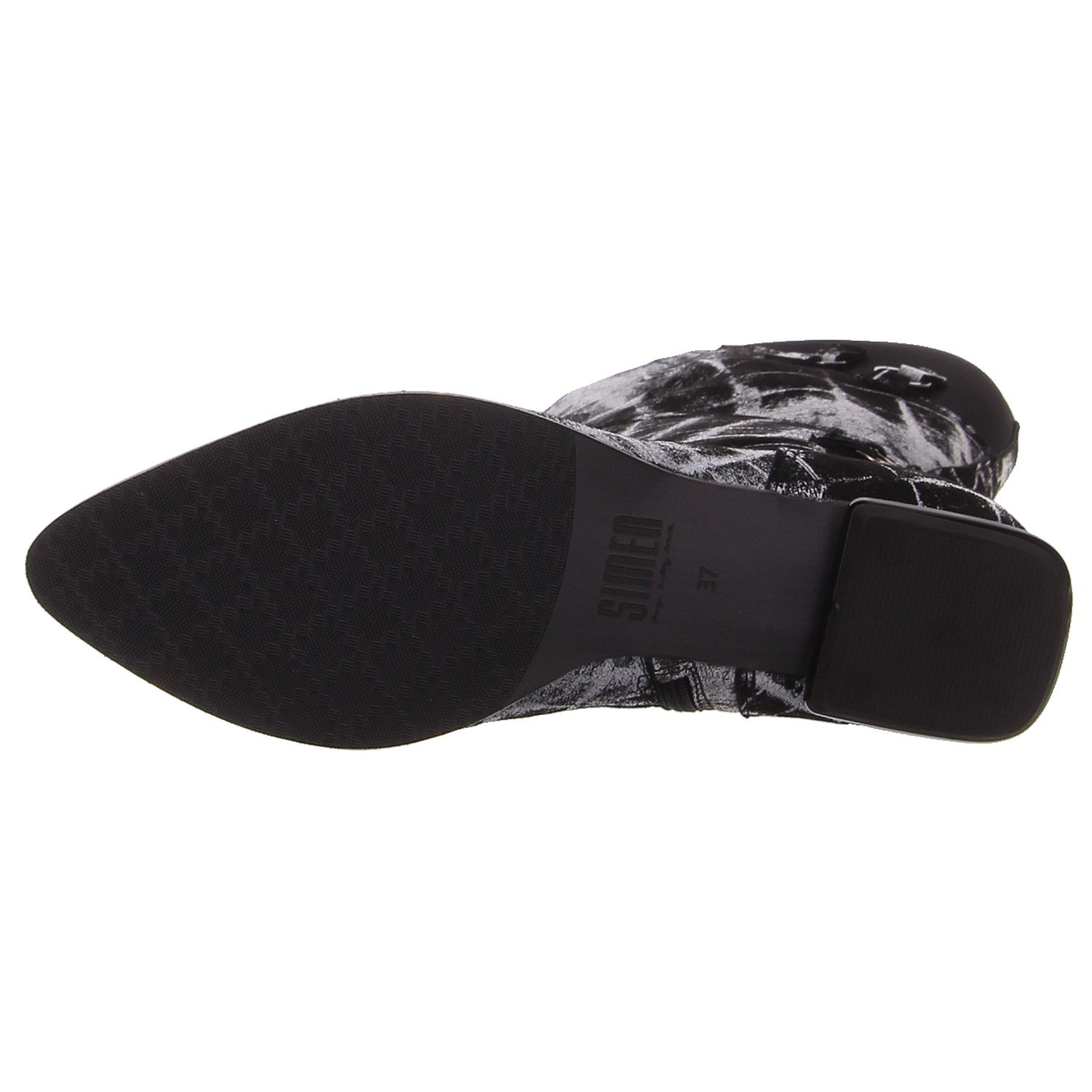 Simen Stiefel schwarz/weiß schwarz