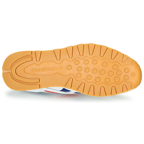 Reebok Classic - CL LEATHER MARK - Gris / Blanc / Rouge