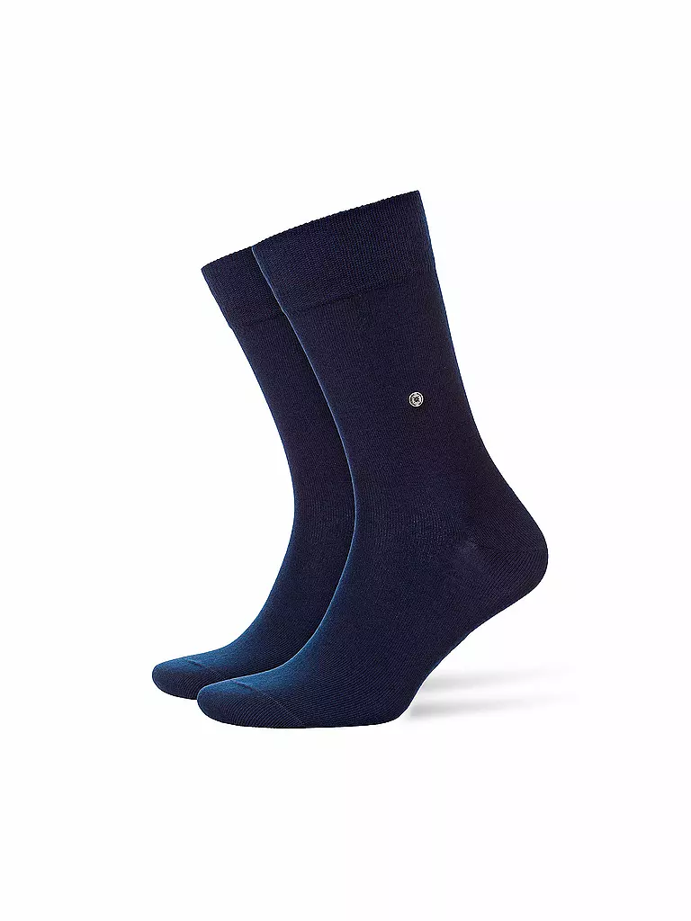 BURLINGTON Herren Socken EVERYDAY 2-er Pkg. 40-46 dk. marine blau