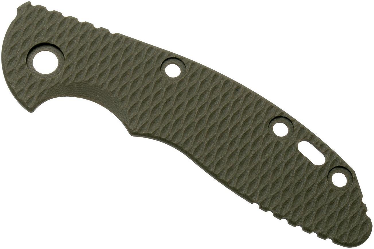 Rick Hinderer XM-18 3,0” greepschaal, OD-Green G10