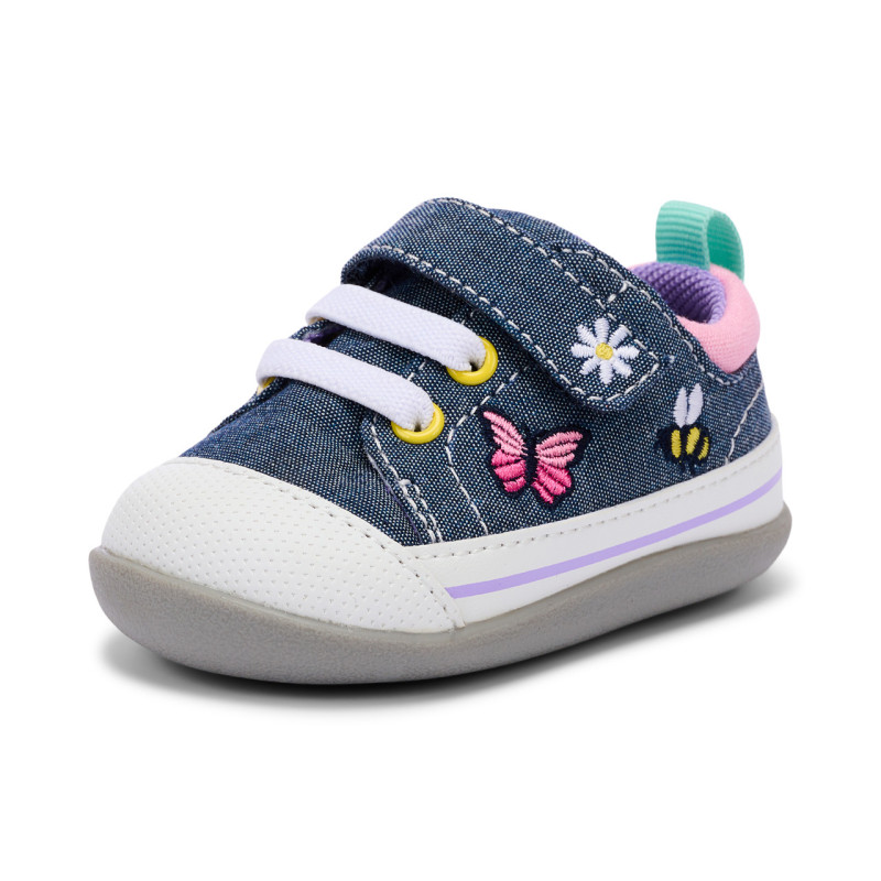 See Kai Run See Kai Run First Walker Stevie Chambray Garden
