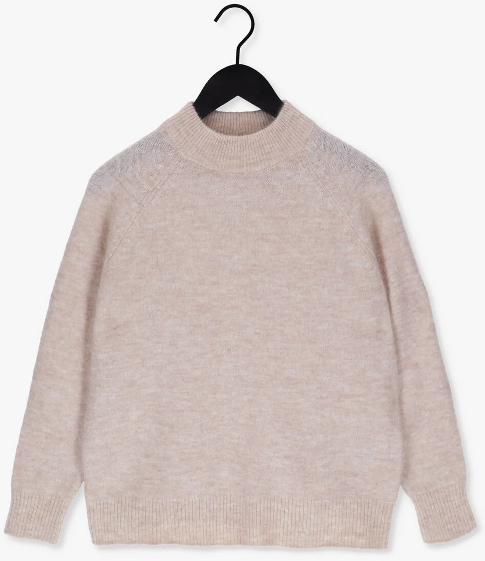 SELECTED FEMME beige selected femme trui lulu ls knit high neck b