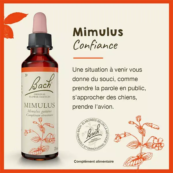 Florais de Bach Originais - Mimulus 20ml