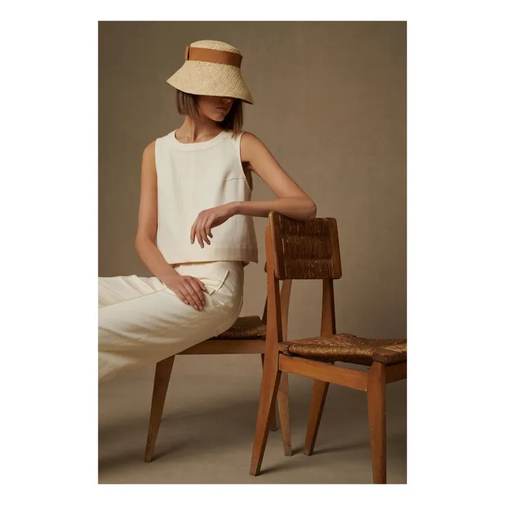 Soeur Top Pampa Toile Demin | Crème