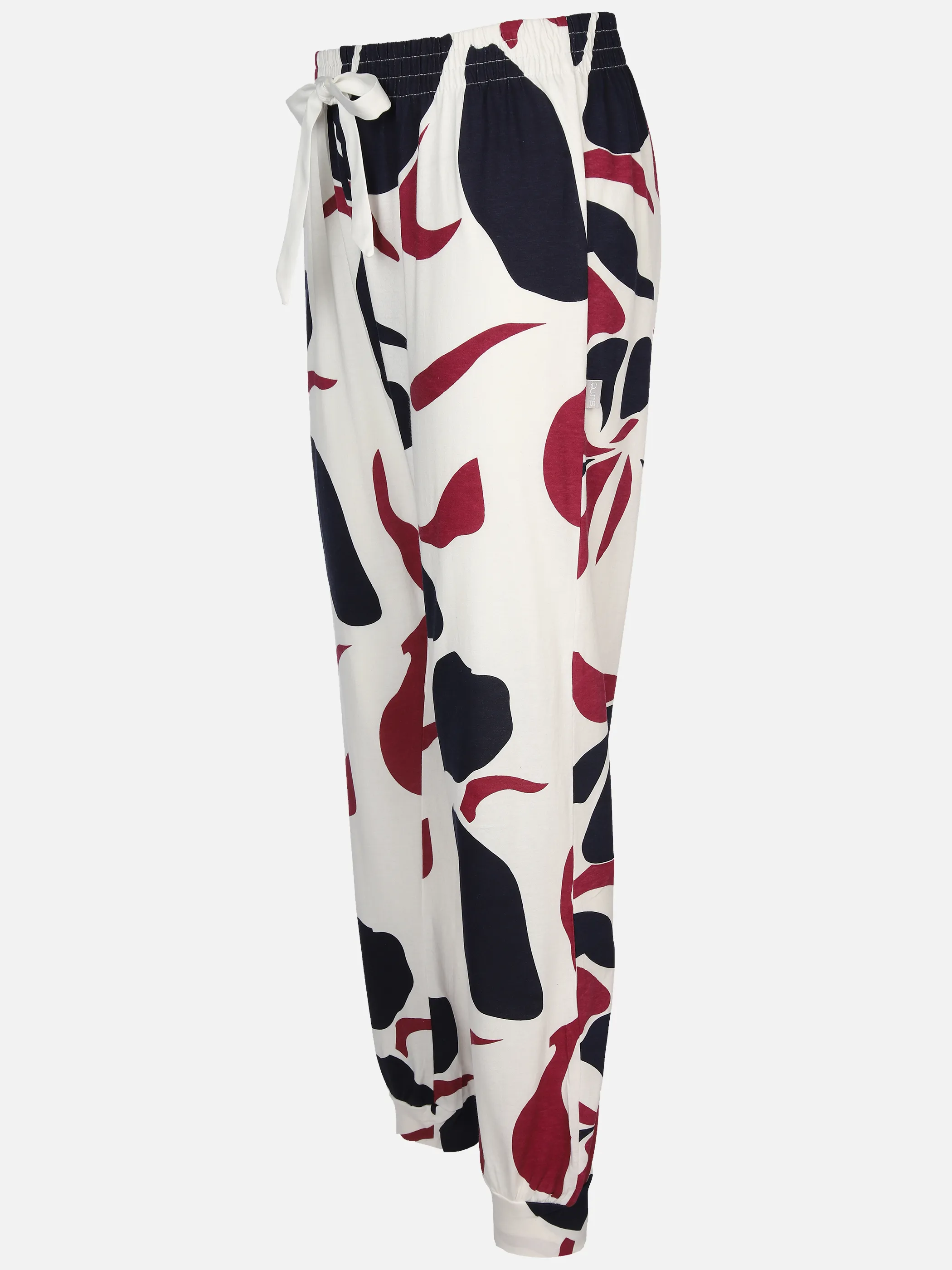 Damen Pyjama Hose mit effektvollem Print