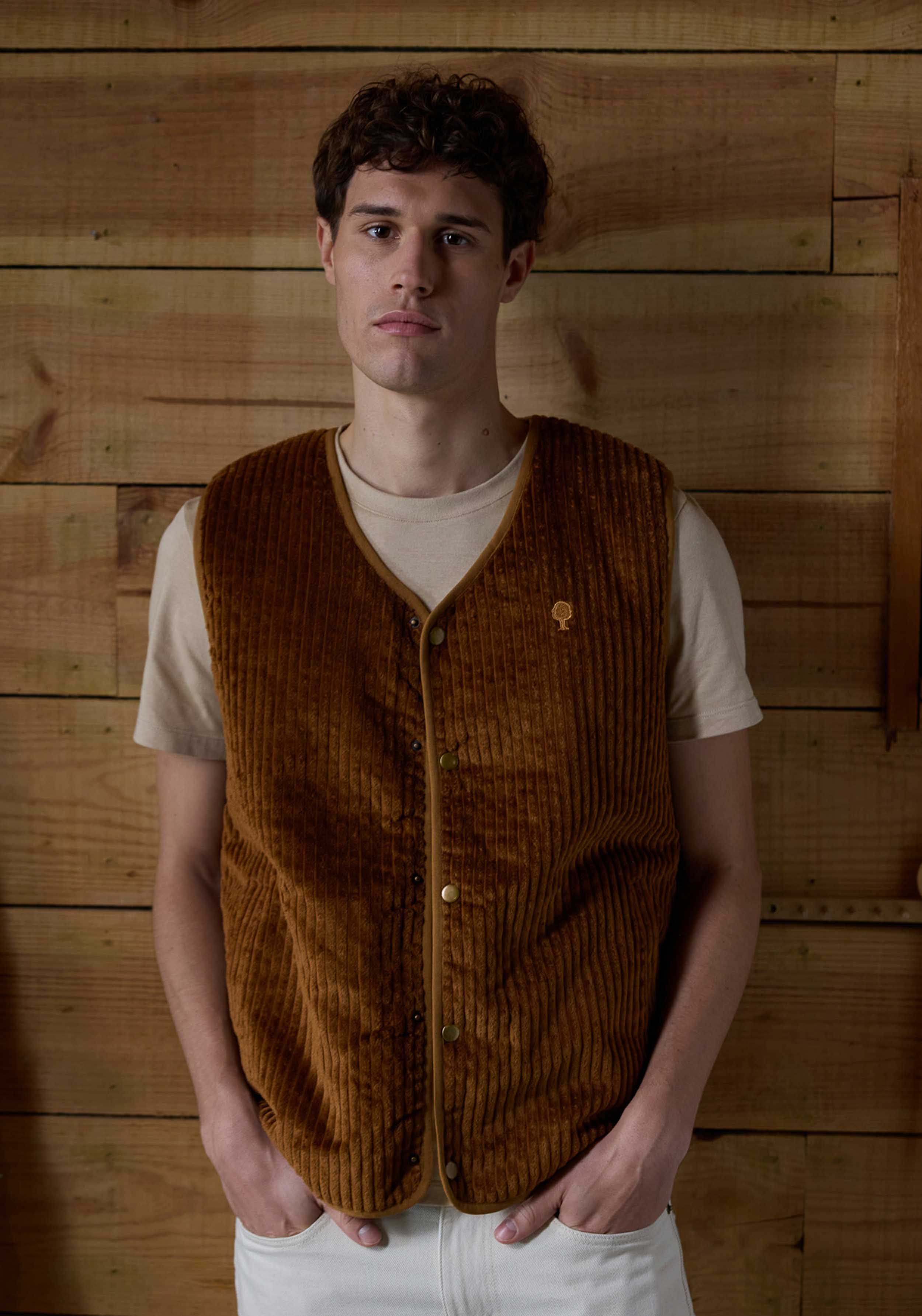 Faguo Veste Esterel Outwear Woven Cognac