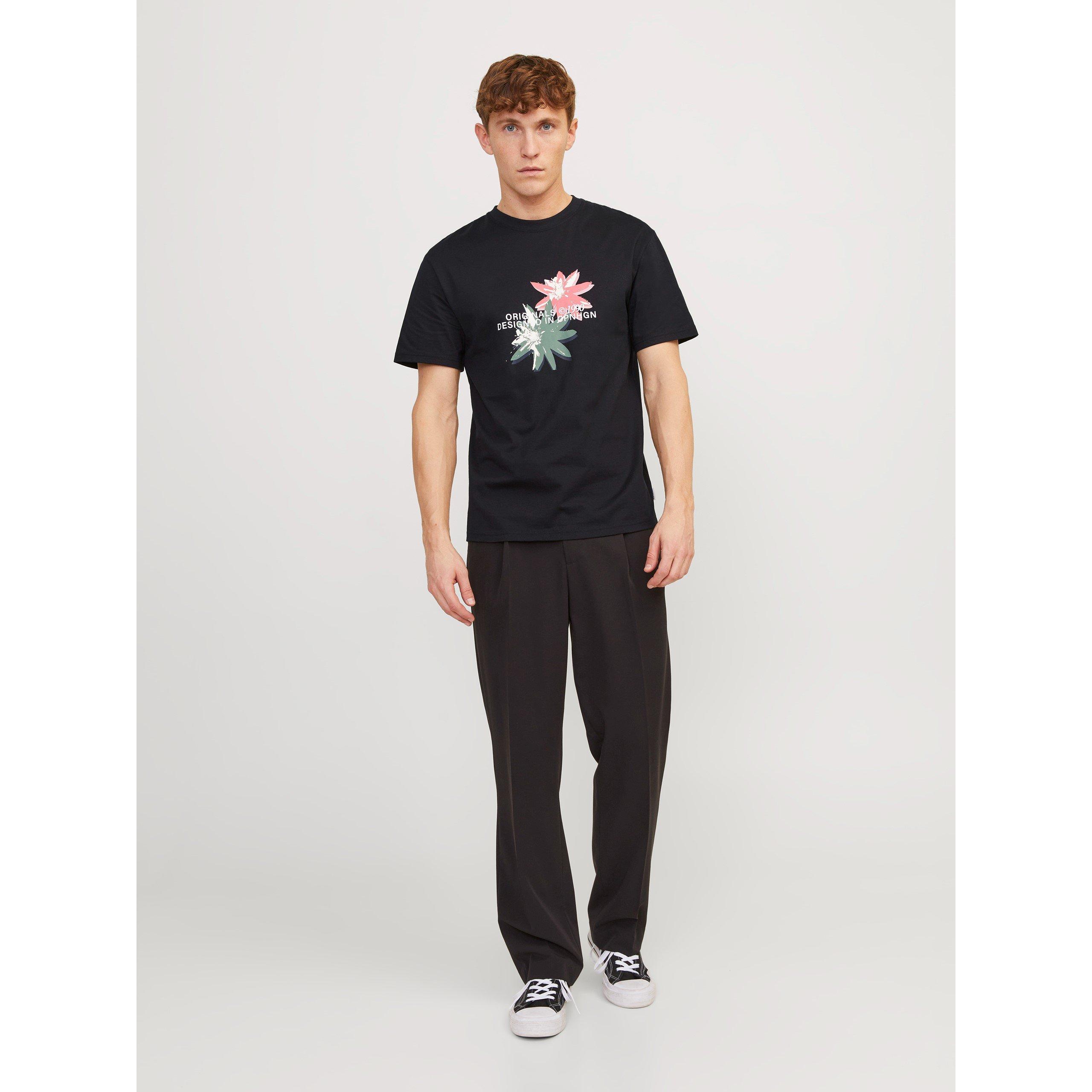 Jack and Jones JJ Printed Graphic T Shirt Mens
