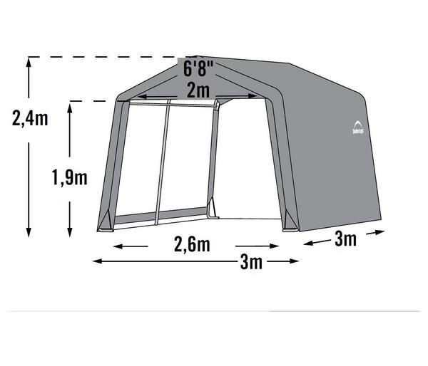 Shelter Logic Foliengerätehaus