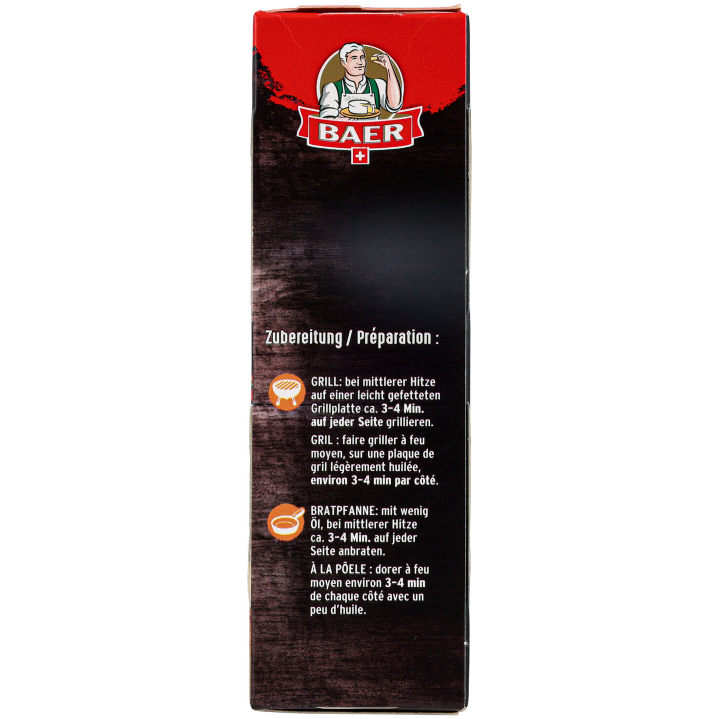 Baer Grill Tradition AOP Gruyère 2x80g