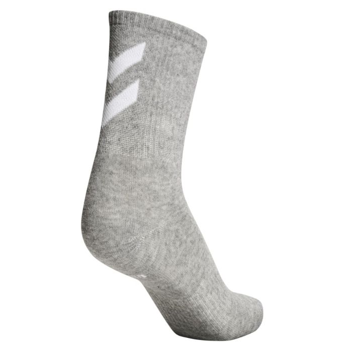 Hummel Unisex Strømper Chevon Mid-Cut Socks 6-Pack Hvid