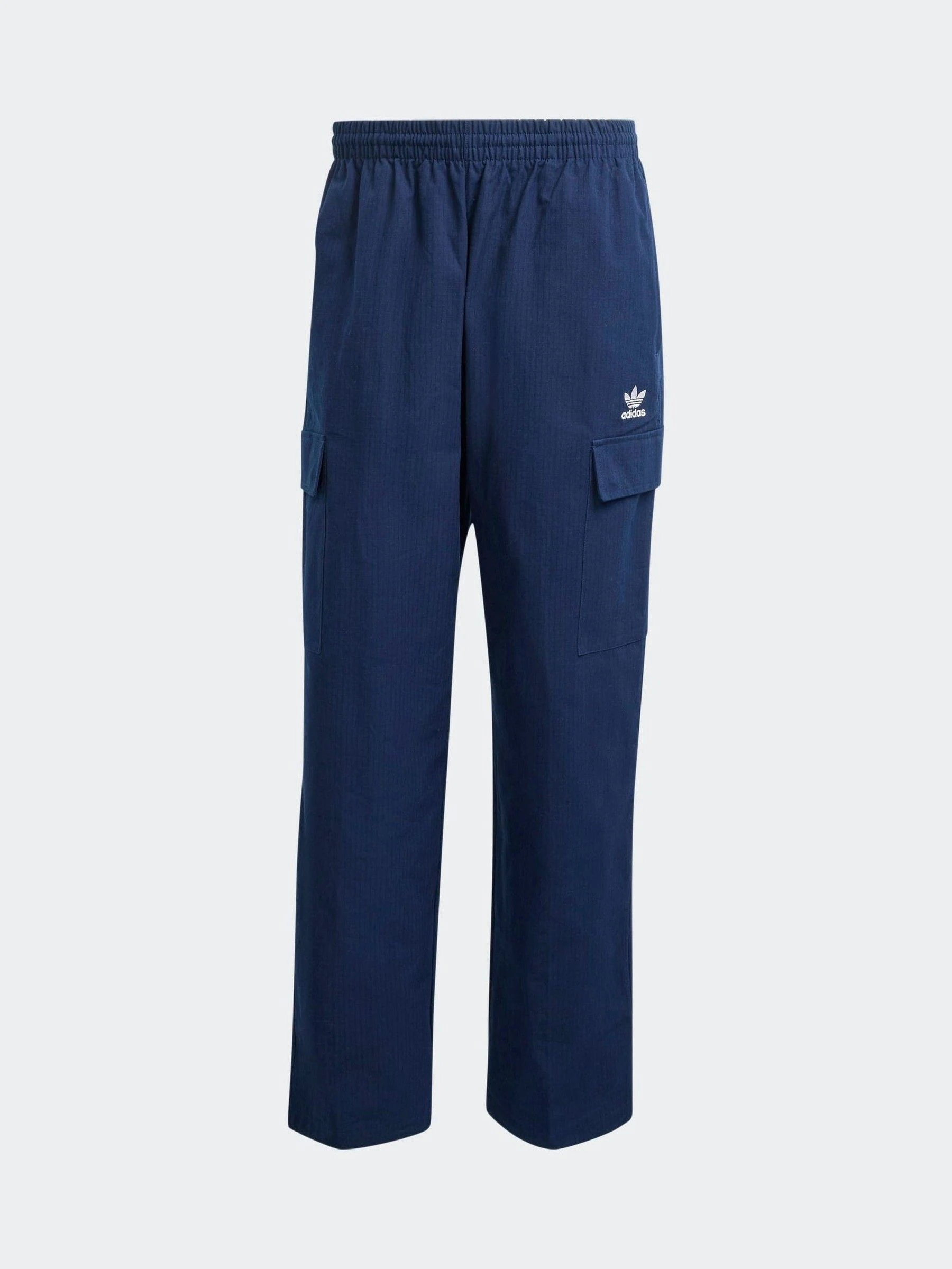 Blauw - adidas Originals Trefoil Essentials geweven joggingbroek