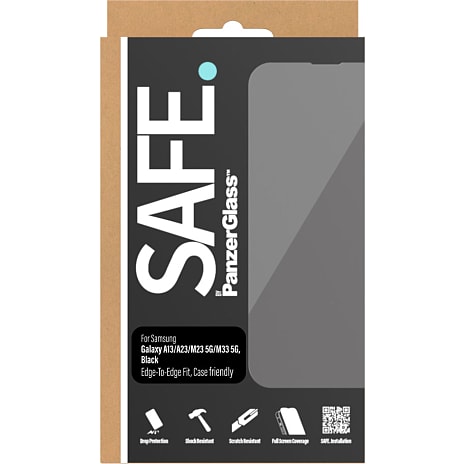SAFE. by PanzerGlass skærmbeskyttelse Samsung Galaxy A13/A23/M23 5G/M33 5G