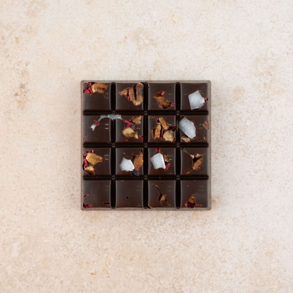 Chocolates For You Choc block puur tropical crunch 100 gram
