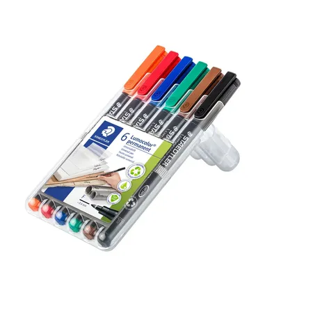 STAEDTLER® 3Lumocolor® permanent pen 318 Universalstift F, 6 Stück