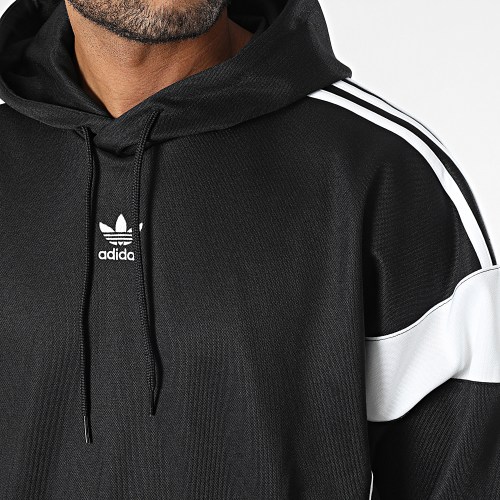 Sweat Capuche Cutline HS2065 Noir