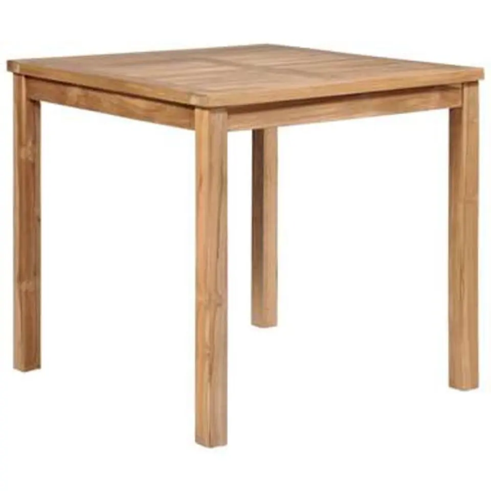 vidaXL - Tuintafel - Bruin - Hout - 80 x 80 x 77 cm