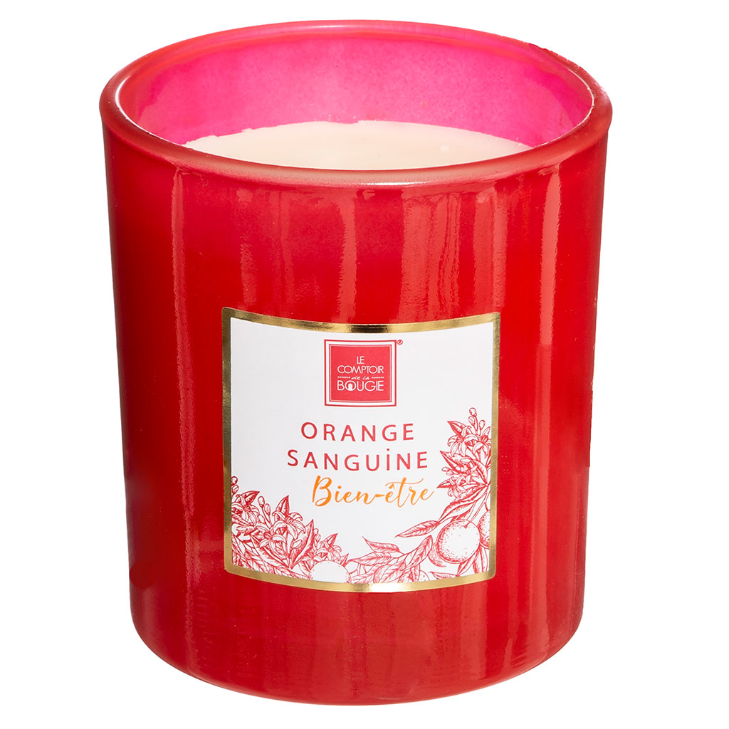 Bougie parfumée verre orange sanguine 190g