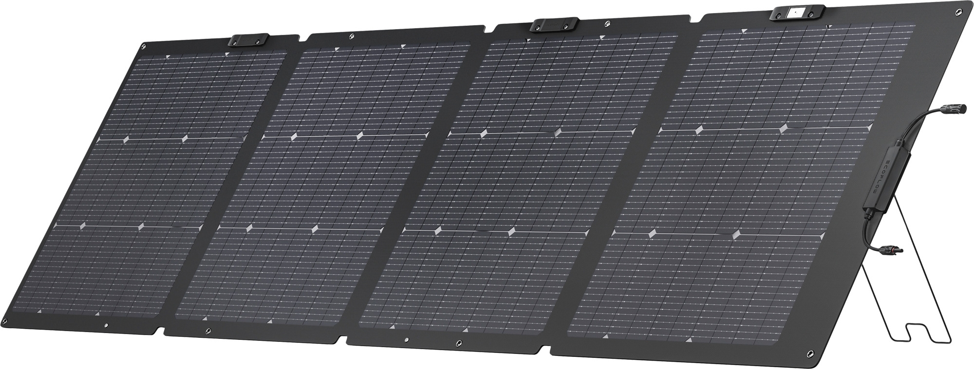 EcoFlow NextGen Solarpanel tragbar bifazial 220 W Vorderseite / 175 W Rückseite