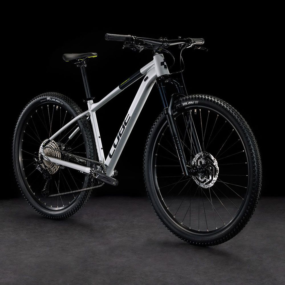 Cube Attention SLX silvergrey´n´lime kaufen | Bike-Discount
