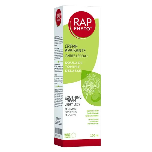 Creme calmante Rap Phyto para pernas finas 100ml