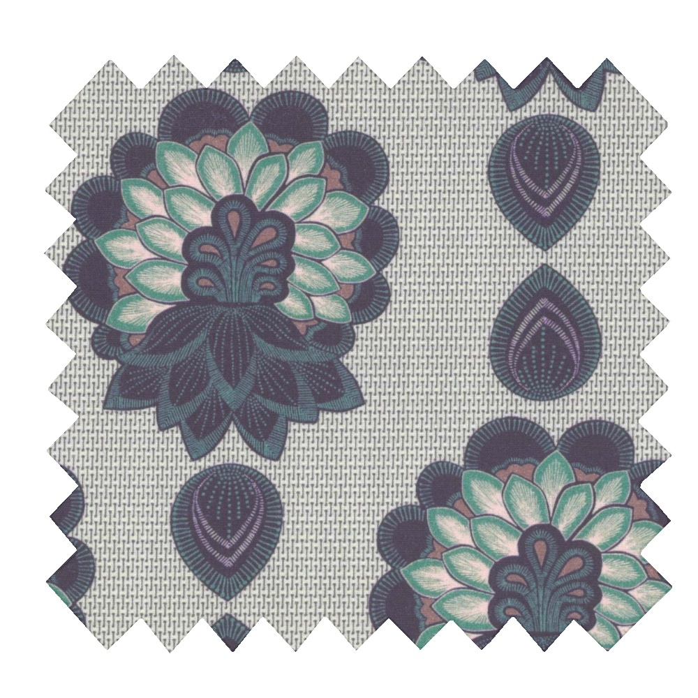 Coupon Tissu 1 M Lotus Vert