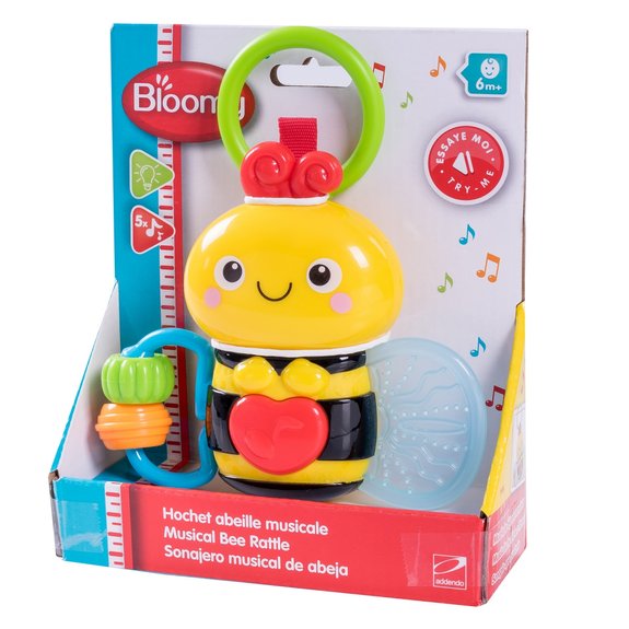 Hochet abeille musicale