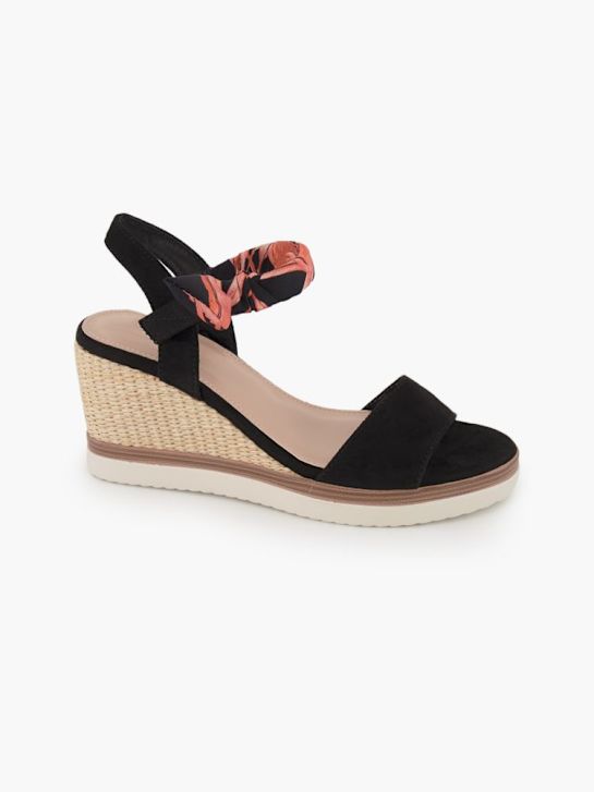 Graceland Sandalette Schwarz